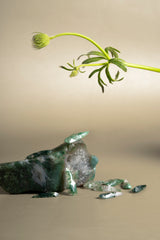 natural Moss Agate Nail