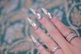 Fine Jewel Arc Nail - Accent
