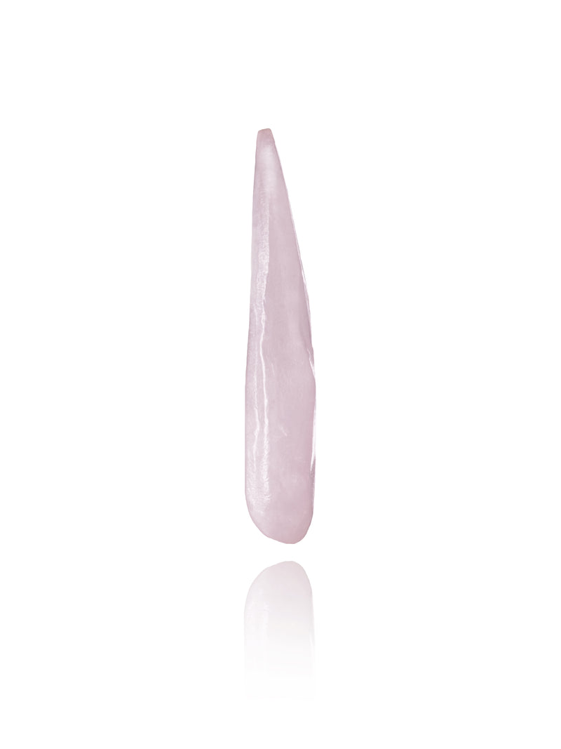 Natural Rose Quartz Nail