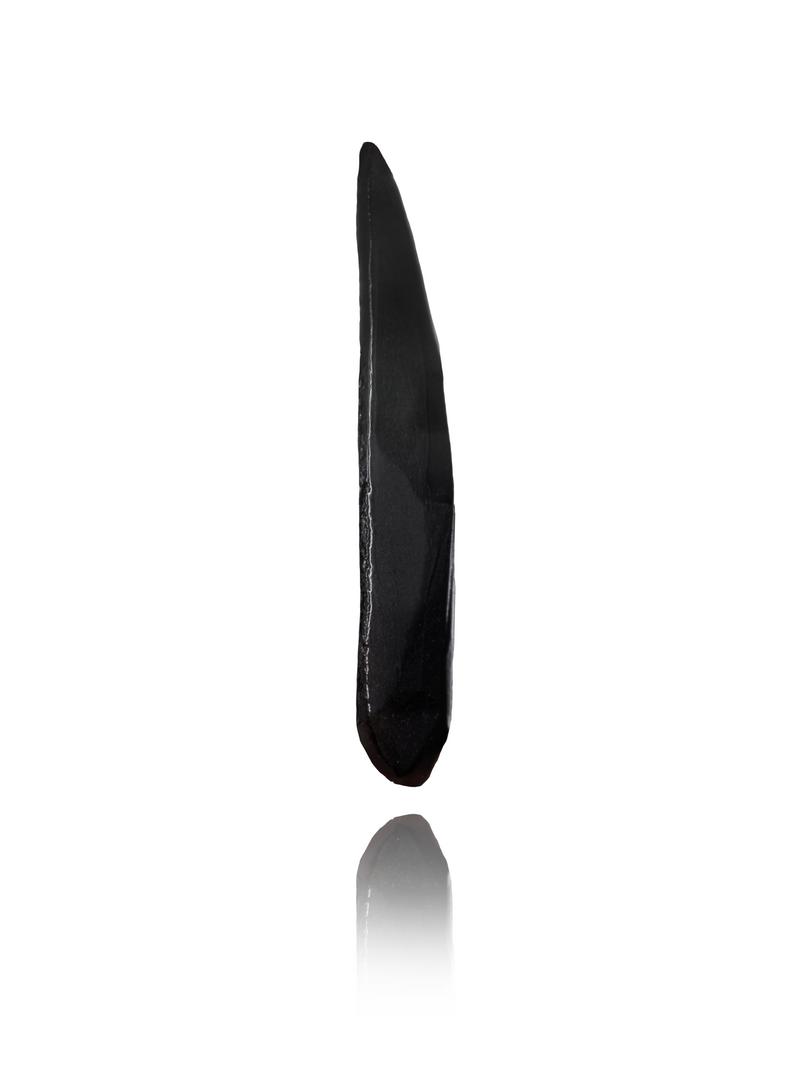 Natural Black Obsidian Nail