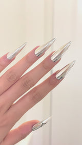 Single Solid Sterling Silver nail (1pc)